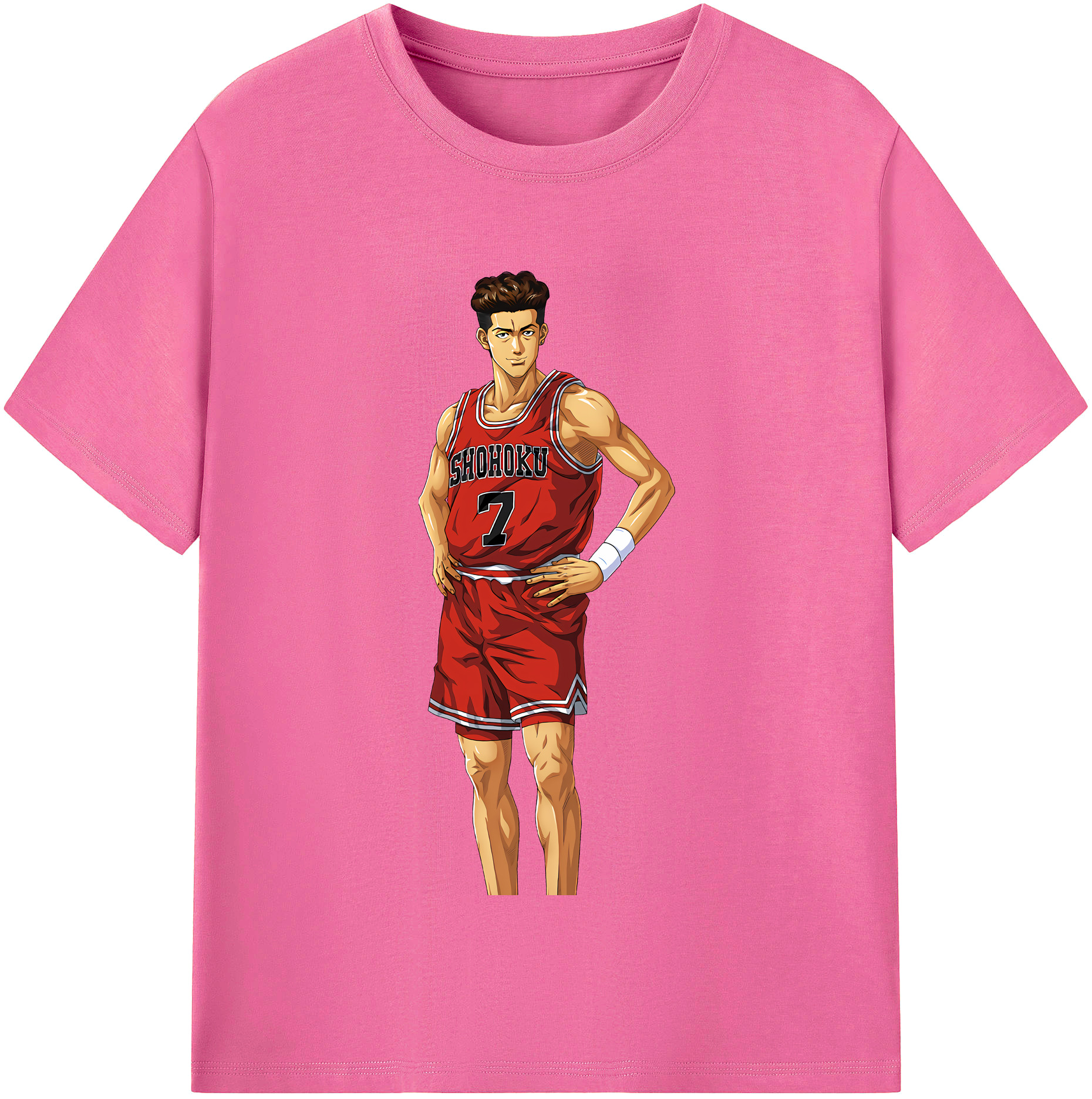 （画像用） SLAM DUNK／スラムダンク レディースカジュアルプリントTシャツ（綿100％）